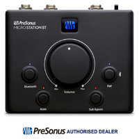Presonus Microstation BT 2.1 Bluetooth Speaker Monitor Volume controller