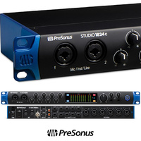 Presonus Studio 1824C Audio Interface USB C 18x20 Digital Studio Recording Inc Studio One