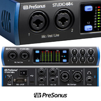 Presonus Studio 68C USB 192Khz 6x6 Audio Interface with Studio One Artist