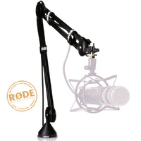 Rode PSA1+ Studio Boom Arm For Radio Broadcast Podcast Studio and Home