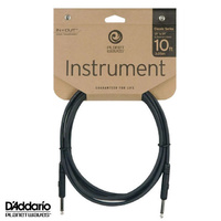 Planet Waves Classic Series 10ft Instrument Guitar Cable Lead Straight PW-CGT-10