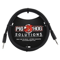 Pig Hog 3.5mm TRS to 3.5mm TRS, 6ft PX-T3506