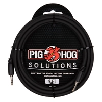 Pig Hog 3.5mm TRS to 3.5mm TRS, 9ft PX-T3509