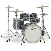 Gretsch Renown 5 Piece Drum Kit Shell Pack 22" Kick Silver Oyster Pearl RN2-E825-SOP
