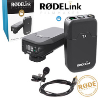  Rode Rodelink Film Maker Digital Wireless Camera Transmitter Receiver with Lapel