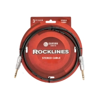 Carson Rocklines 3ft TRS cable Stereo Jack to Jack ROK03ST