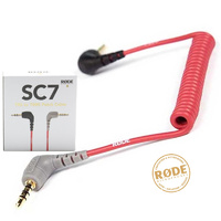 Rode SC7 3.5mm TRS male to TRRS male adapter patch cable for Video Mics to Smartphone