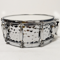 DP Drums 14" x 6.5" Hand Hammered Steel Shell Snare Drum HSN1465