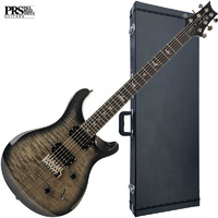 PRS SE Custom 24 Electric Guitar Charcoal Burst Inc Hard Case Paul Reed Smith