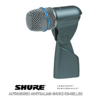 Shure Beta 56A Dynamic Super Cardiod Instrument Microphone Australian authorised Shure reseller
