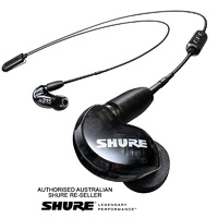 Shure SE215 Bluetooth Earphones Black In Ear Monitor