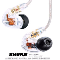 Shure SE425 CL Clear In Ear Sound Isolating IEM Ear phones Buds Dual Micro Drivers