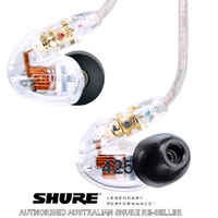 Shure SE425 CL Clear In Ear Sound Isolating Earphones IEM In Ear Monitors