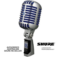 Shure Super 55 Vintage Dynamic Microphone Birdcage-style Vocal Microphone
