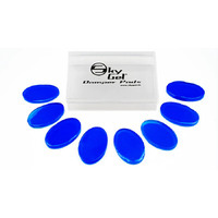 SkyGel Blue drum dampen system gum pads 8 pk SKYGEL-BL