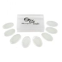 SkyGel Clear drum dampen system gum pads 8 pk SKYGEL-CL
