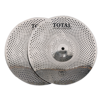 Total Percussion 13&quot; Sound Reduction Cymbals SRC13PR 