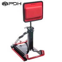 PDH Bass drum practice unit for both single and double pedals Red Pad