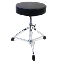 Drum Stool Seat Throne Heavy Duty Thick Padded Top DP Drums Worm Drive T1A