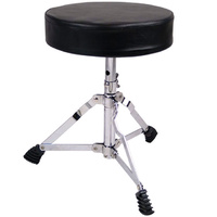 Junior Drum Stool Throne Seat Padded Top Height Adjustable From 300mm-390mm T1F