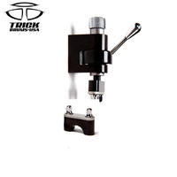 Trick GS007 Solid Black Snare Drum Throw Off Professional Multi Step Mechanism