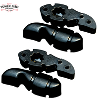 Tuner Fish Drum Kit Lug Locks Black 4 Pack		