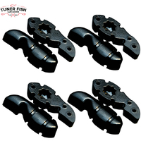 Tuner Fish Drum Kit Lug Locks Black 8 Pack