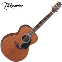 Takamine Guitars Mini GX11ME-NS Mahogany Top Back and Sides Acoustic Electric Guitar