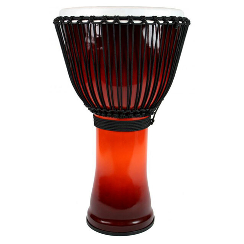 Toca Freestyle 2 Series Rope Tuned Djembe 10" in African Sunset