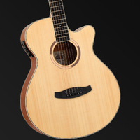 Tanglewood Strada Super Folk Solid Top, Spruce/Mahogany Cutaway/Electric Guitar [TS4-CE-ST]