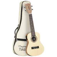 Tanglewood TWT9EB Tiare Concert Ukulele w/ Pickup Spruce/Koa with Gig Bag