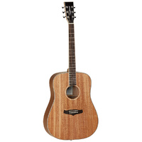 Tanglewood TWUD Union Series Dreadnought Acoustic Guitar African Mahogany Top