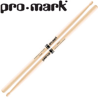 Promark TX2BW Hickory 2B Wood Tip Drumsticks