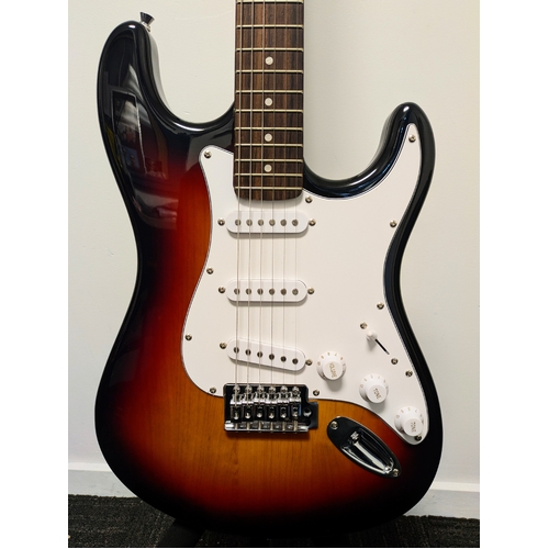 Playtech Electric Guitar - ST Style - Sunburst - Display Stock Clearance