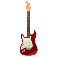 SX Electric Guitar Vintage 60&#39;s Style Left handed - Candy Apple Red -VES62LHCAR