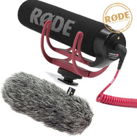 Rode VideoMic Go and Deadcat Go Bundle Shotgun Camera Video Microphone DSLR DVCAM Video Mic with Windsock