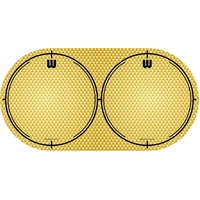 Willams Kick Patch Double Pedal Dot Kevlar- Yellow