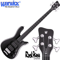 Warwick Rockbass Streamer Standard 4 String bass Guitar Transparent Nirvana Black