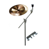 Wuhan 12&quot; China Cymbal w/Cymbal Boom Arm + Accessory Clamp