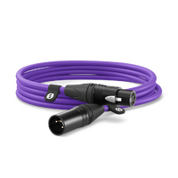 Rode XLR 3m Premium Microphone Cable Purple XLR3M-PU