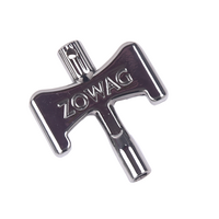 Zowag Quick Spin High Tension Drum Key 700 Series Chrome DK700C