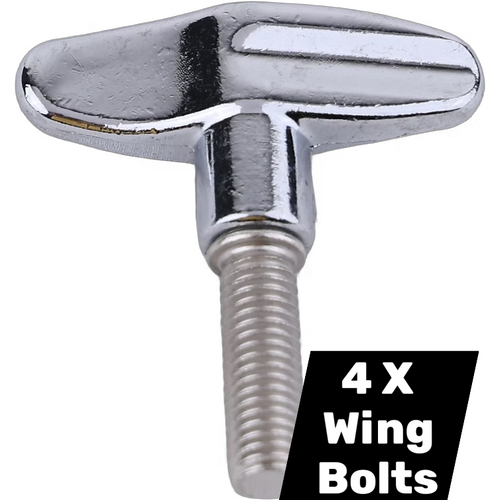 4 X Zowag Wing Bolt 500 Series Male system      M8*25mm