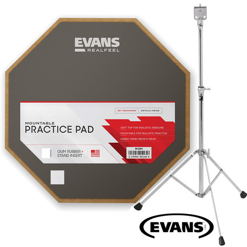 Evans - Arf7gm 7” RealFeel Drum Practice Pad Apprentice Pad