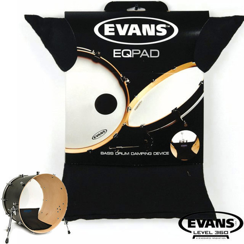 evans bass drum muffler